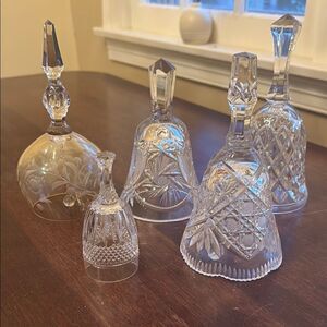 Elegant Crystal Bell Collection